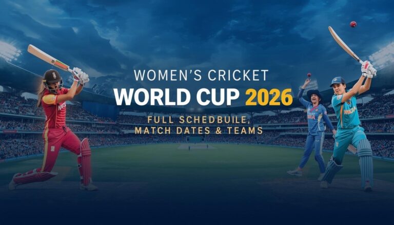 Women's Cricket World Cup 2026 Schedule: Dates Teams & Matches