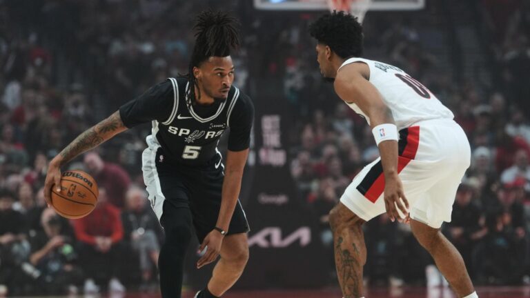 San Antonio Spurs vs Portland Trail Blazers Player Stats Breakdown