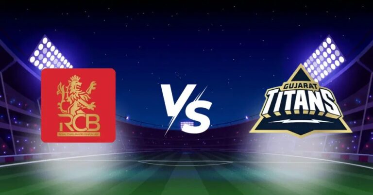 GT vs RCB IPL Match Preview Score & Updates