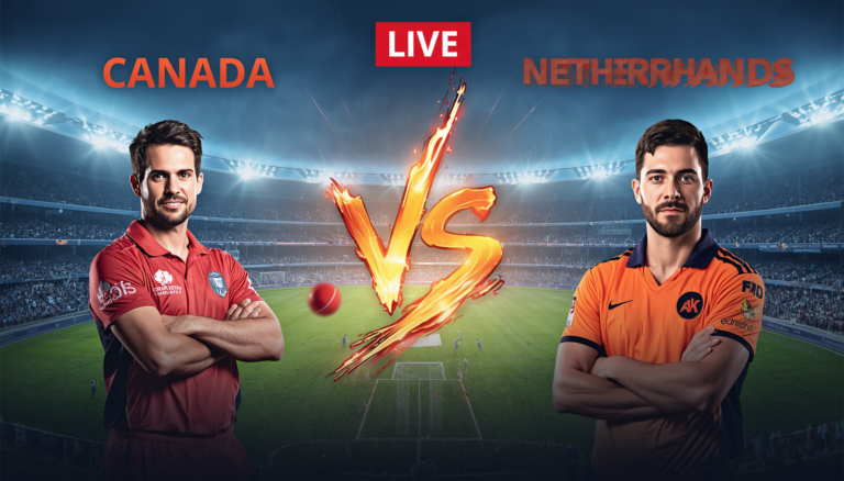 Canada vs Netherlands live: Scorecard and match report